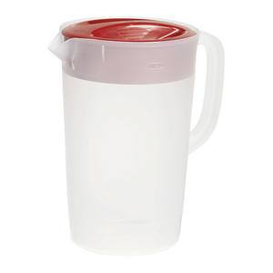 Pitcher White with Chili Lid 1 gal - Home Of Coffee
