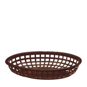 Platter Basket Oblong Brown - Home Of Coffee