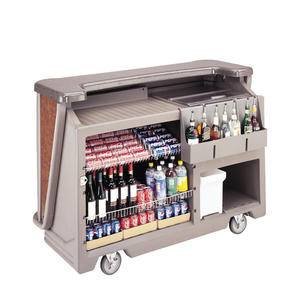 Portable Bar with Ice Bin Chicago 67" - Home Of Coffee