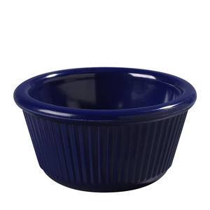 Ramekin Fluted Cobalt 3 oz - Home Of Coffee