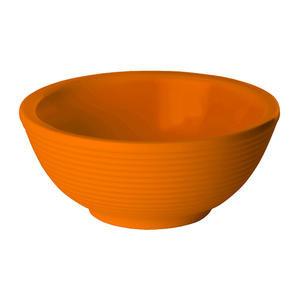 Ramekin Ribbed Round Orange 2 oz - Home Of Coffee