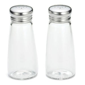 Round Salt and Pepper Shaker 3 oz - Home Of Coffee