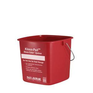 Sanitizing Pail Red 3 qt - Home Of Coffee