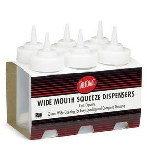 Squeeze Bottle Natural 8 oz - Home Of Coffee