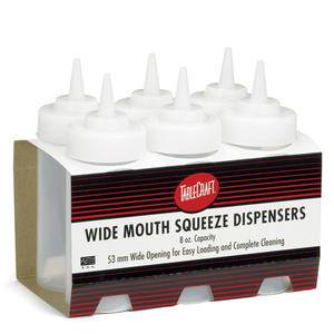 Squeeze Bottle Natural 8 oz - Home Of Coffee