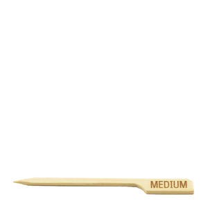 Steak Marker Medium Bamboo - Home Of Coffee