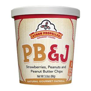 Straw Propeller PB & J Oatmeal - Home Of Coffee