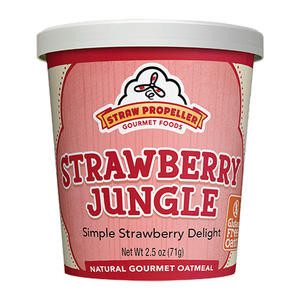 Straw Propeller Strawberry Jungle Oatmeal - Home Of Coffee