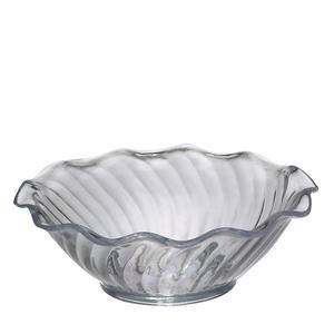 Swirl Berry Dish Clear 5 oz - Home Of Coffee