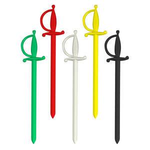 Sword Pick Assorted Colors - Home Of Coffee