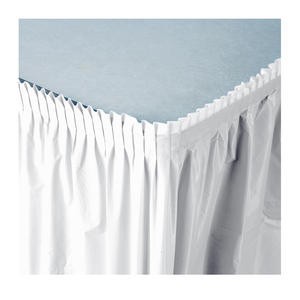 Tableskirt White 14' - Home Of Coffee