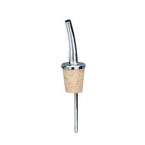 Tapered Pourer Chrome with Natural Cork - Home Of Coffee