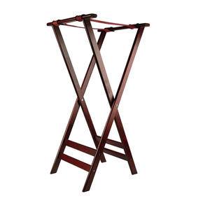 Tray Stand Mahogany 38 1/4" - Home Of Coffee