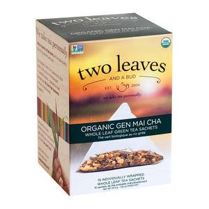 Two Leaves and a Bud Organic Gen Mai Cha - Home Of Coffee