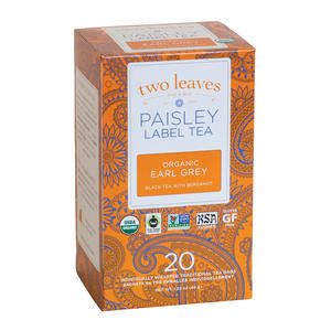 Two Leaves and a Bud Paisley Organic Earl Grey - Home Of Coffee