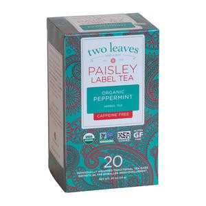Two Leaves and a Bud Paisley Organic Peppermint - Home Of Coffee