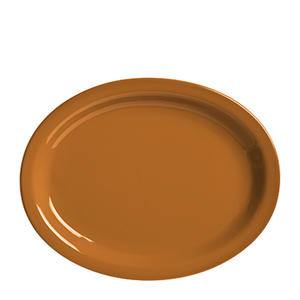 Veracruz Platter Oval Cocoa Brown 11 1/2" x 9 3/8" - Home Of Coffee