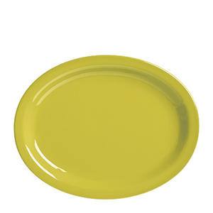 Veracruz Platter Oval Margarita Green 11 1/2" x 9 3/8" - Home Of Coffee