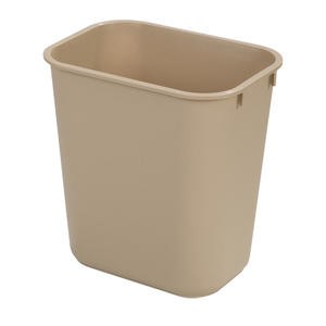 Wastebasket Beige 28 qt - Home Of Coffee