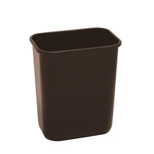 Wastebasket Brown 13 5/8 qt - Home Of Coffee