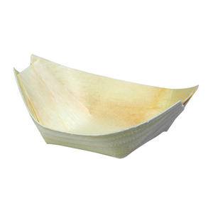 Wood Boat 3 1/2" x 2" - Home Of Coffee